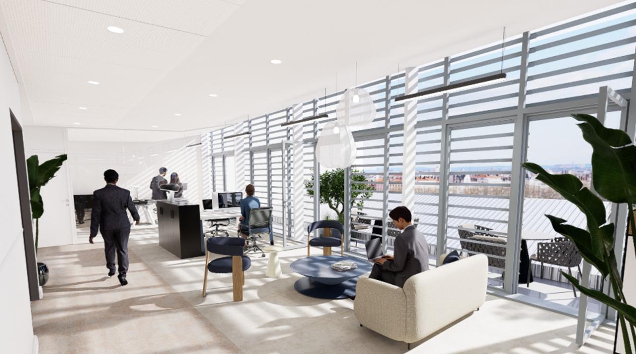 Bureau Lyon 1543m² Location bureau Lyon Rhône OLBUR2530852 5